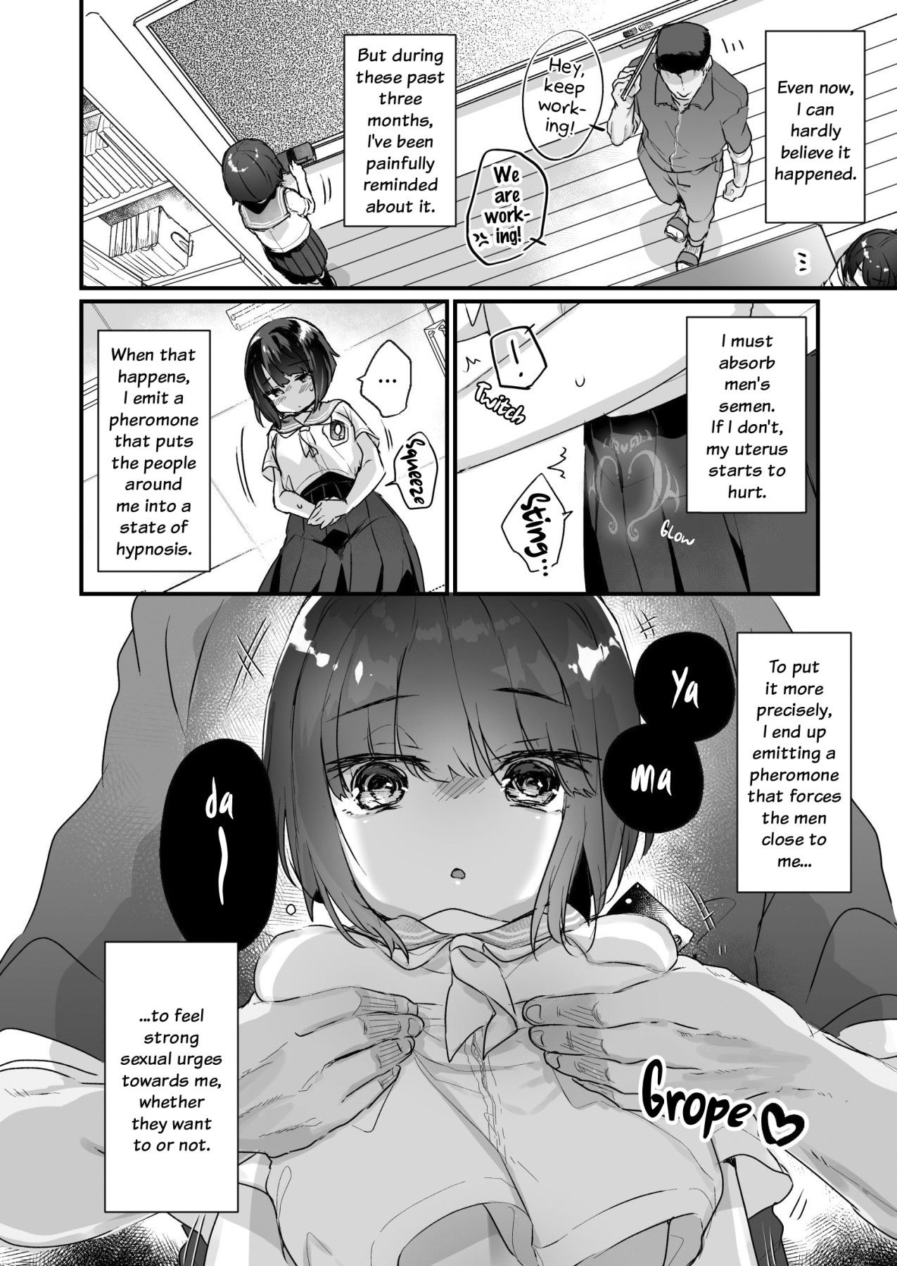 Hentai Manga Comic-Yamada-san Became a Succubus Against Her Will-Read-4